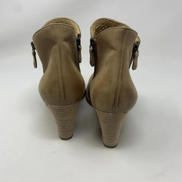 Paul Green Bonzai Perforated Bootie Sisal Nubuck Size 6.5/US 9 - Picture 8 of 11